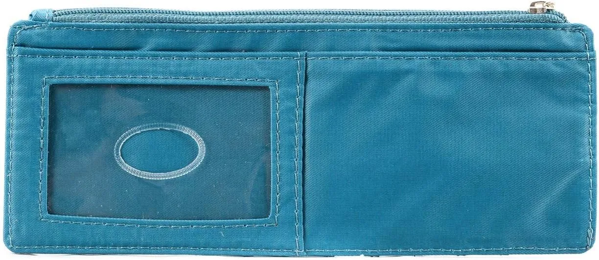 Big Skinny Women's Jaguar Credit Card Slim Wallet, Holds Up to 25 Cards