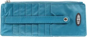 Big Skinny Women's Jaguar Credit Card Slim Wallet, Holds Up to 25 Cards