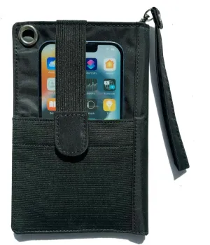 Big Skinny Women's Plus Size myPhone Bi-Fold Slim Wallet, Holds Up to 20 Cards