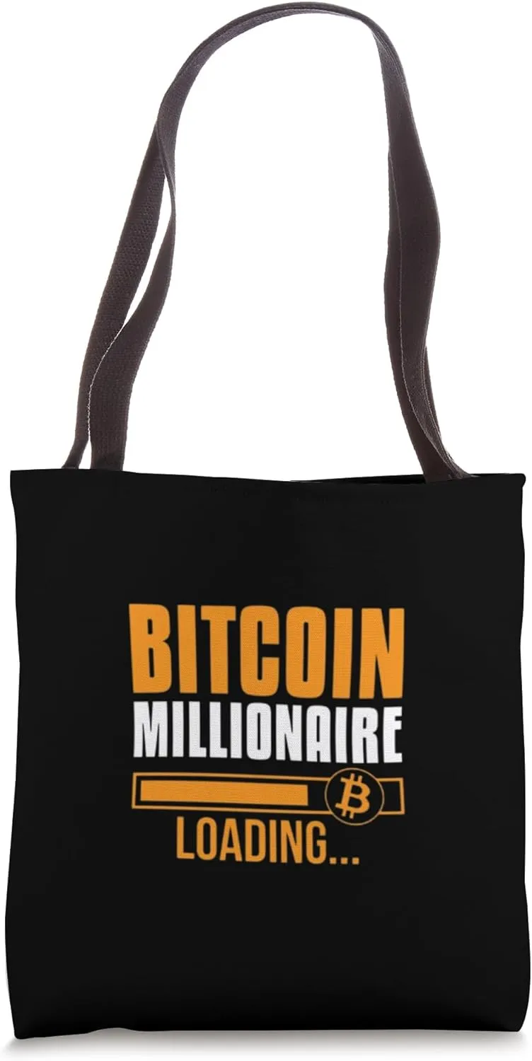 BITCOIN BTC CRYPTOCURRENCY Tote Bag