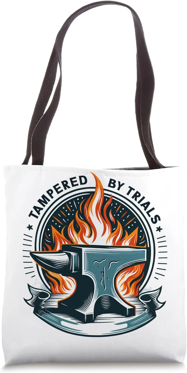 Blacksmith workshop Metal Worker Bladesmith Metalworking Tote Bag