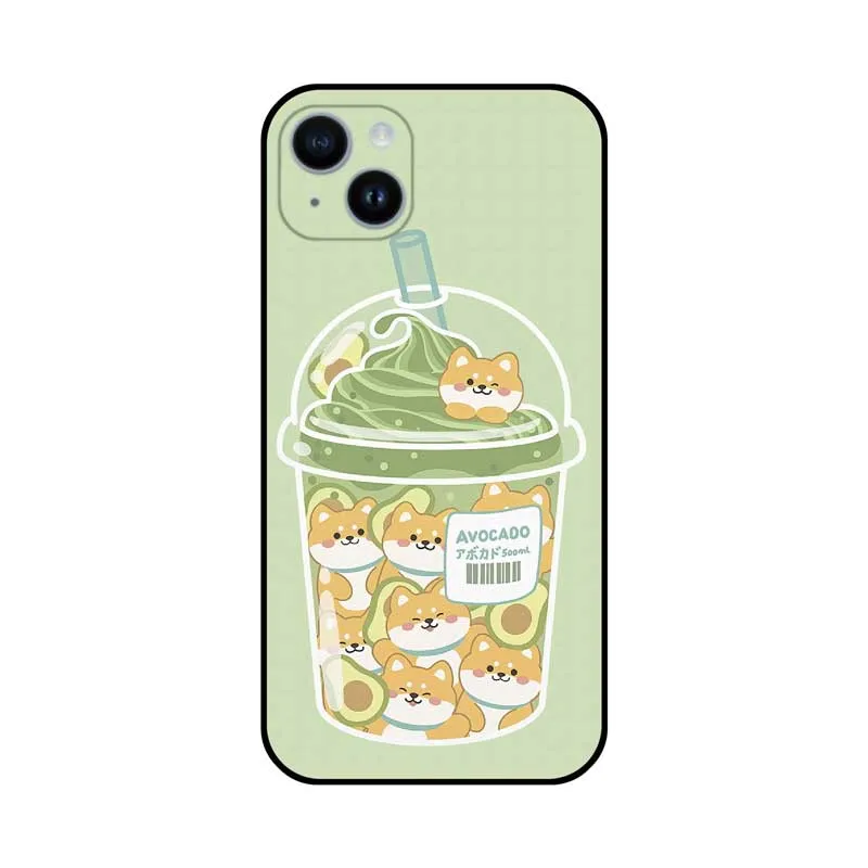 Boba Animal Phone Cases with Customizable Cutouts