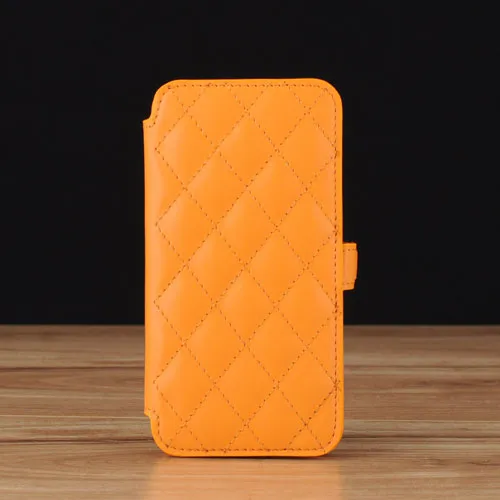 Book Style Quilted Leather Case