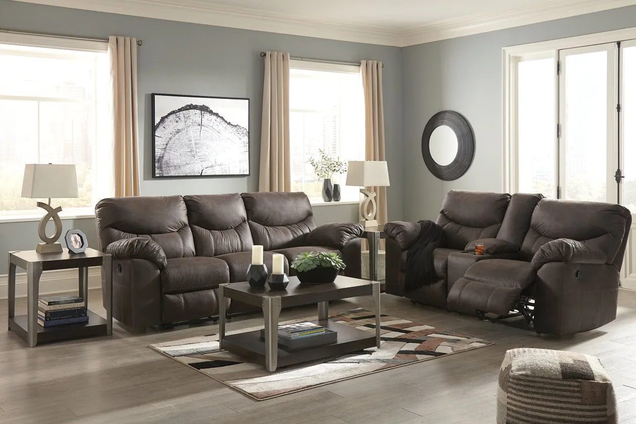 Boxberg Reclining Loveseat with Console - 3380394
