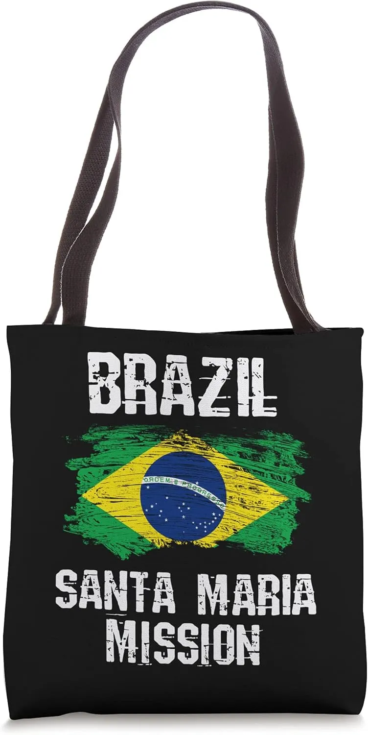 Brazil Santa Maria Mission Tote Bag