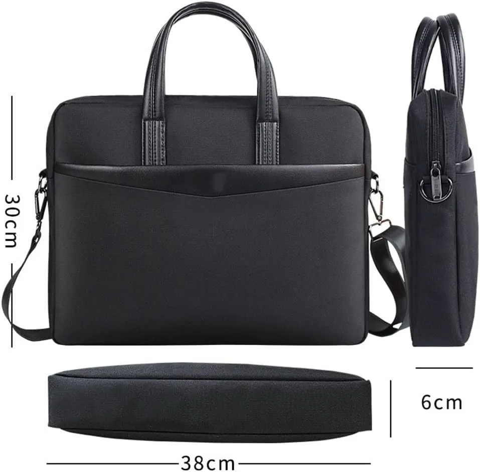 Briefcase Large Capacity Business Portable File Bag Portable Office Thickened Shoulder Strap Conference Bag