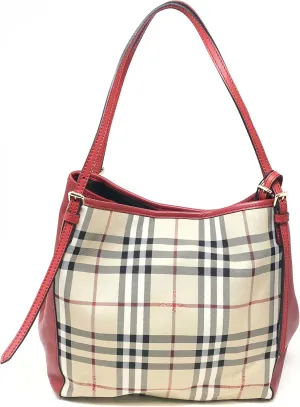 Burberry Horseferry Check Small Canterbury Panels Tote Bag