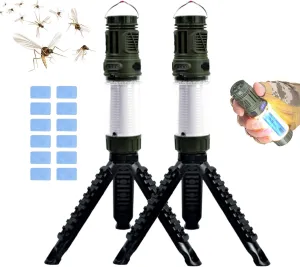 Buzz Defense Portable - 2025 New Buzzdefense Portable Camping Light for Indoor, Outdoor, Garden, Picnic, Portable, Lightweight & Waterproof, USB Charing (2PCS)