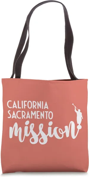 California Sacramento Mission Tote Bag