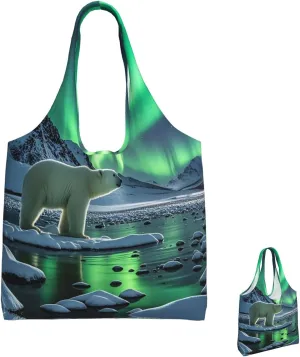 Canvas Tote Bag Lightweight Reusable Grocery Shopping Bag Ringtailed Lemur Handbag for Women Men