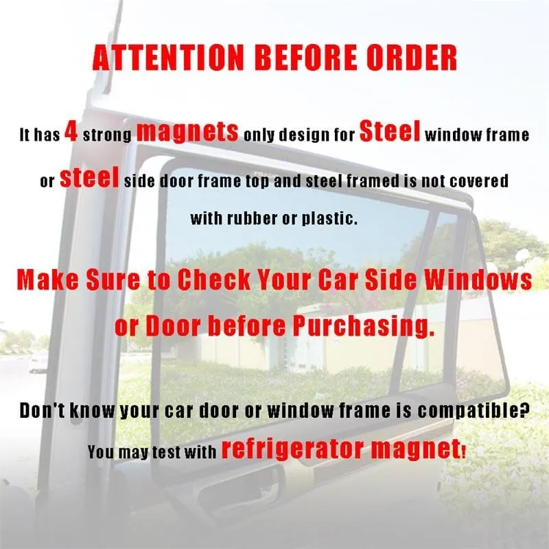 Car Window Shade for Mazda BIANTE Magnetic, Blocks Heat and UV, Keeps Cooler Screen for Sleeping Camping Accessories for Overnight Camping,E 4 Side Windows