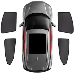 Car Window Shade for Mazda BIANTE Magnetic, Blocks Heat and UV, Keeps Cooler Screen for Sleeping Camping Accessories for Overnight Camping,E 4 Side Windows