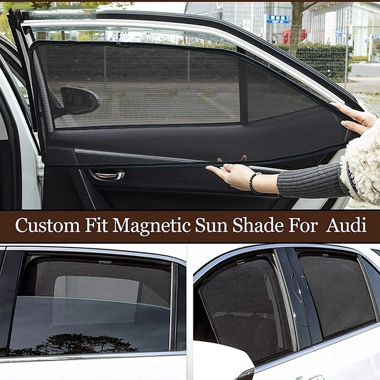 Car Window Shades for Buick Old Excelle Sedan -2014, Car Accessories Provides Sun and UV Protection, Max Protection Removable Car Sun Shade,A