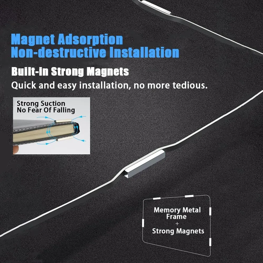 Car Window Sunshades for Opel Astron Mesh Sunshade Magnetic Suction Blackout Curtain Half Shade Sun Protection Cover Interior Accessories,5PCS