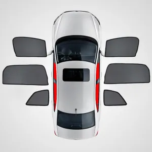 Car Window Sunshades for Suzuki Super vitra Mesh Sunshade Magnetic Suction Blackout Curtain Half Shade Sun Protection Cover Interior Accessories,6PCS