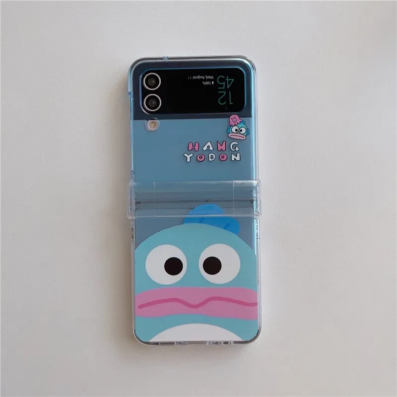 Cartoon Fish Sunglasses Cool, Aesthetic & Cute Samsung Galaxy Z Flip 5 4 3 Case