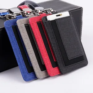 Cartoon Pattern Certificate Bus Name Tag Card Holder