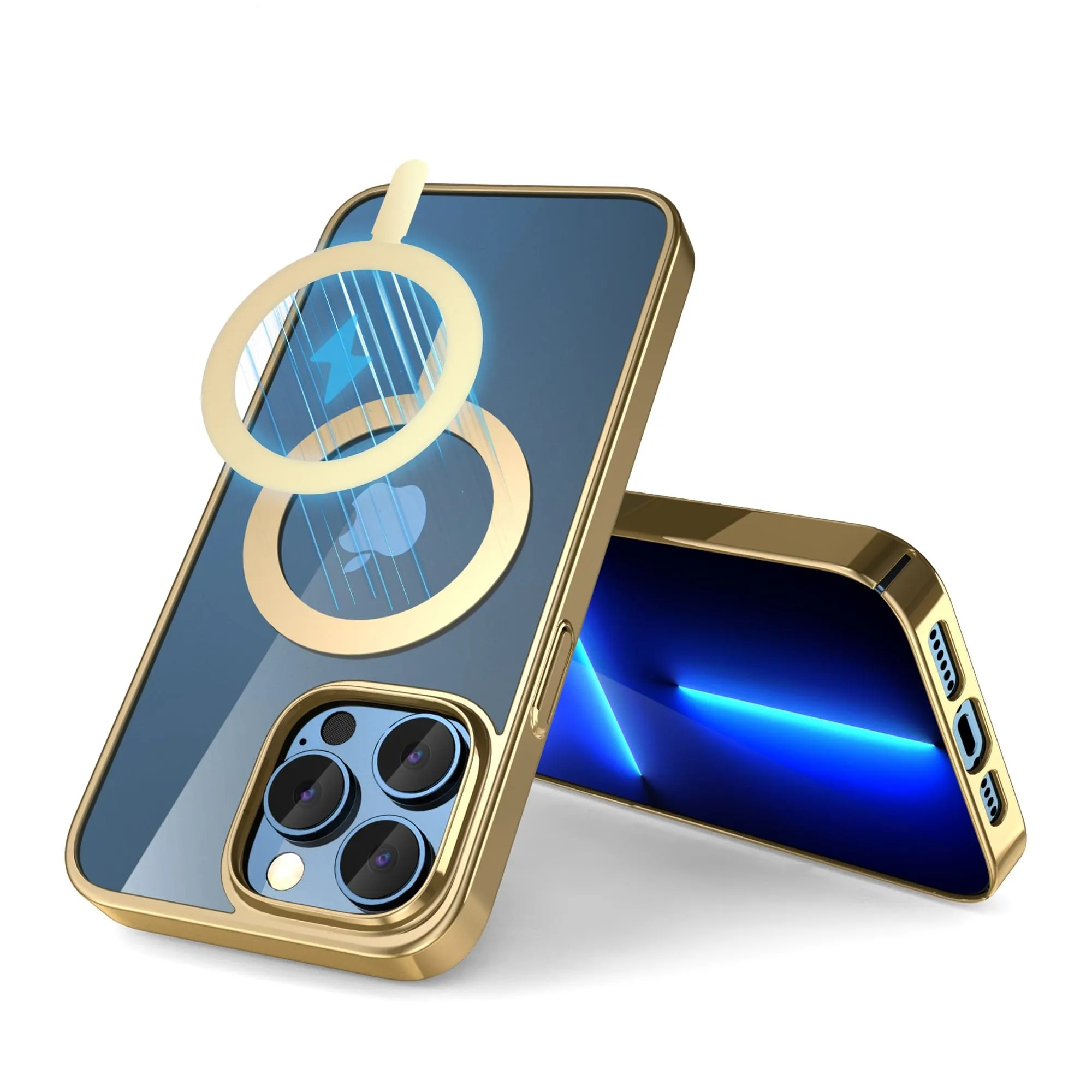 Chrome Plated Magnetic Phone Case