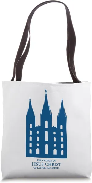 Church of Jesus Christ of Latter-day Saints - Mormon Temple Tote Bag