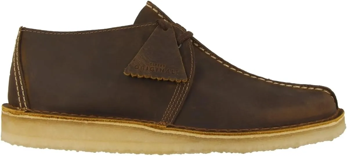Clarks ORIGINALS Desert Trek Mens Shoes Brown Leather - 10 UK