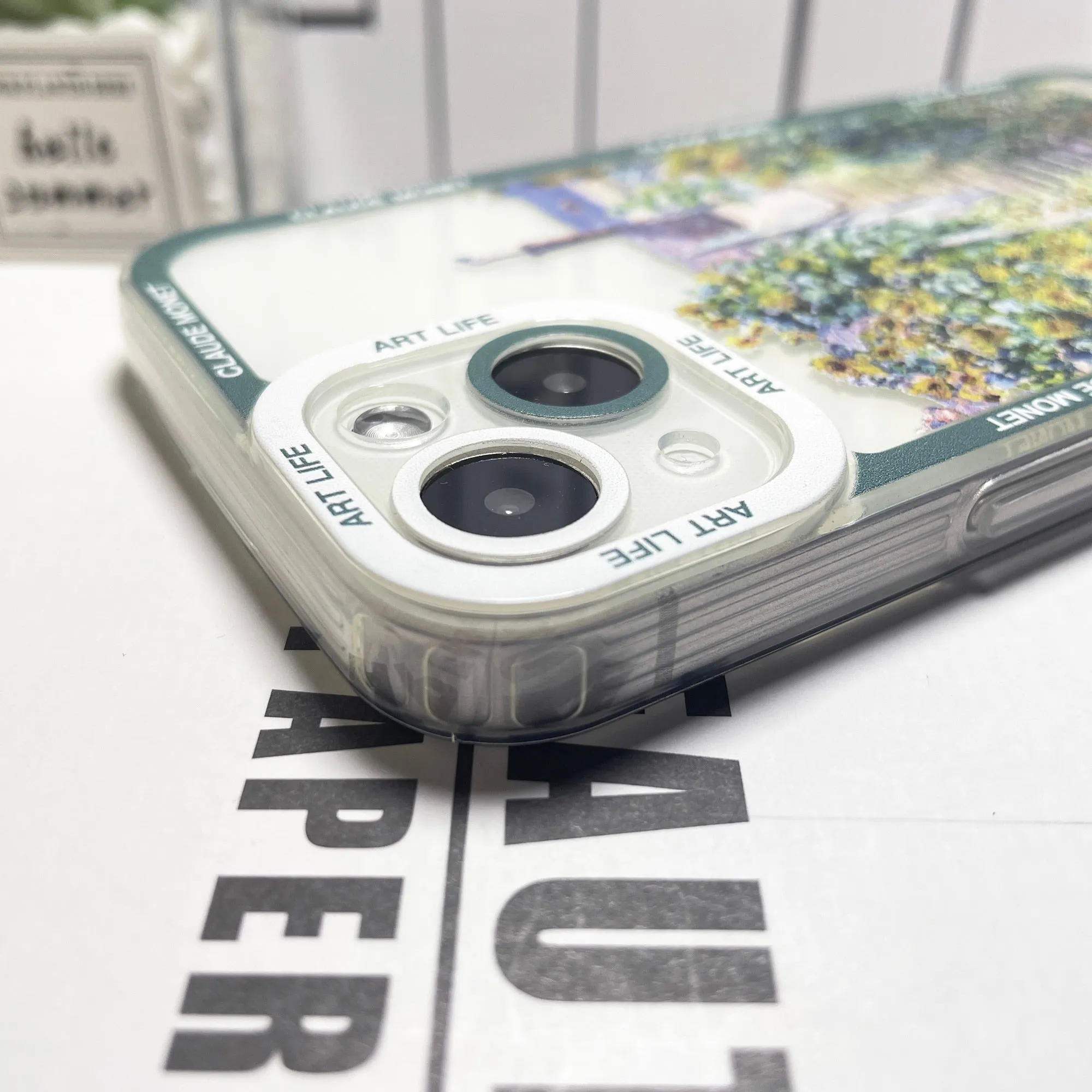 Claude Monet Aesthetic Cases For iPhone