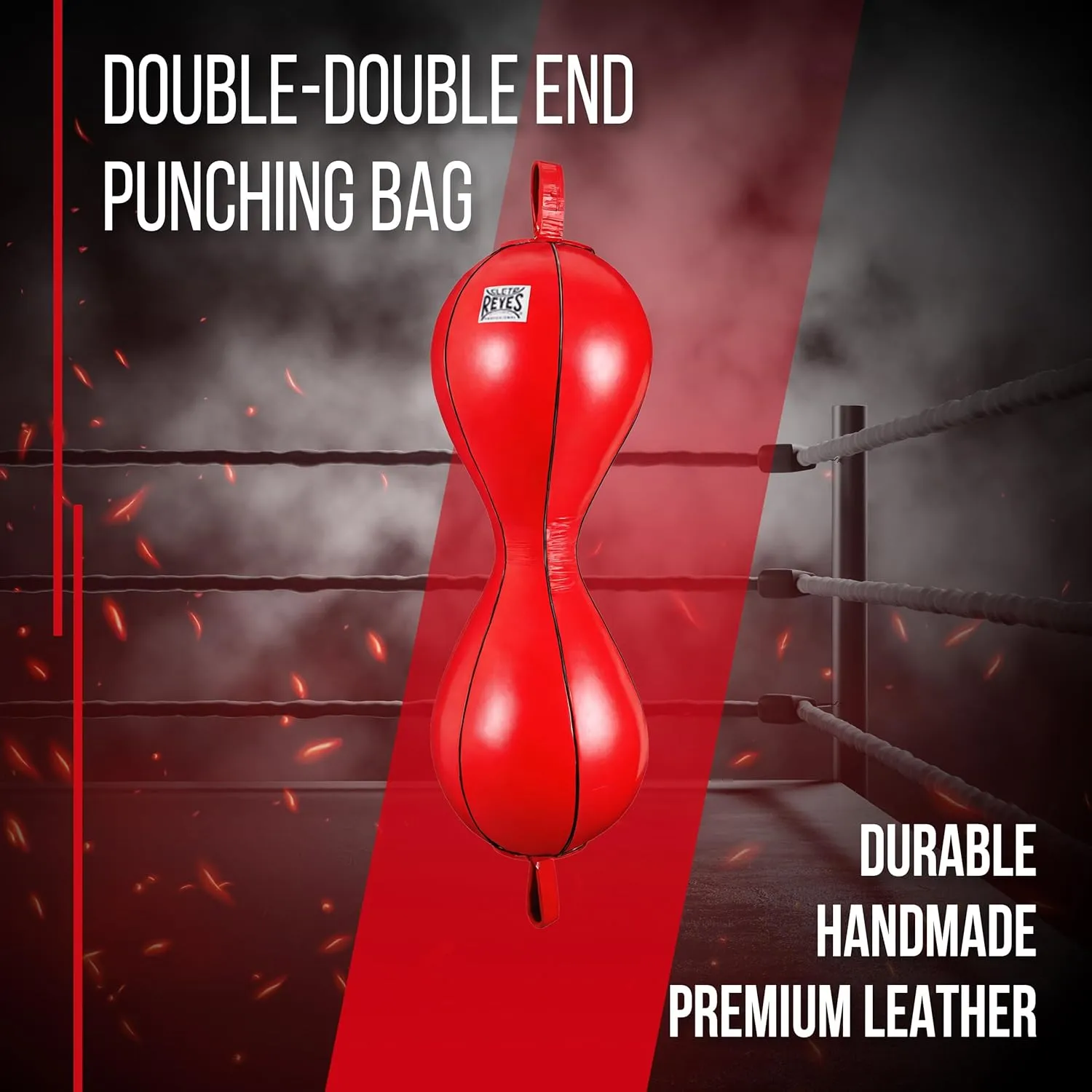 CLETO REYES Double-Double End Punching Bag for Boxing Workout Practice Gym Training Equipment, MMA, Kickboxing, Muay Thai
