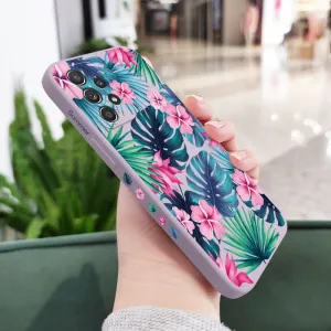 Colorful Flower Floral Case For Samsung Galaxy