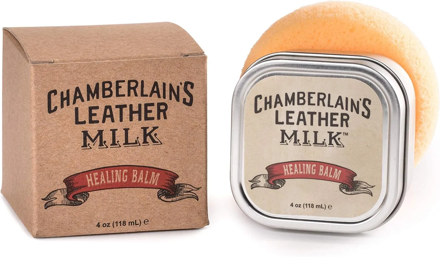 Conditioner & Cleaner for Leather - Heals, Restores and Repairs Dry, Cracked, Scratched Leather | All Natural, Non-Toxic Balm