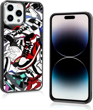 Cool Shoe Phone Case for iPhone 14 Pro Max Case for Teen Boys Men Kids Boys - 6.7 Inch