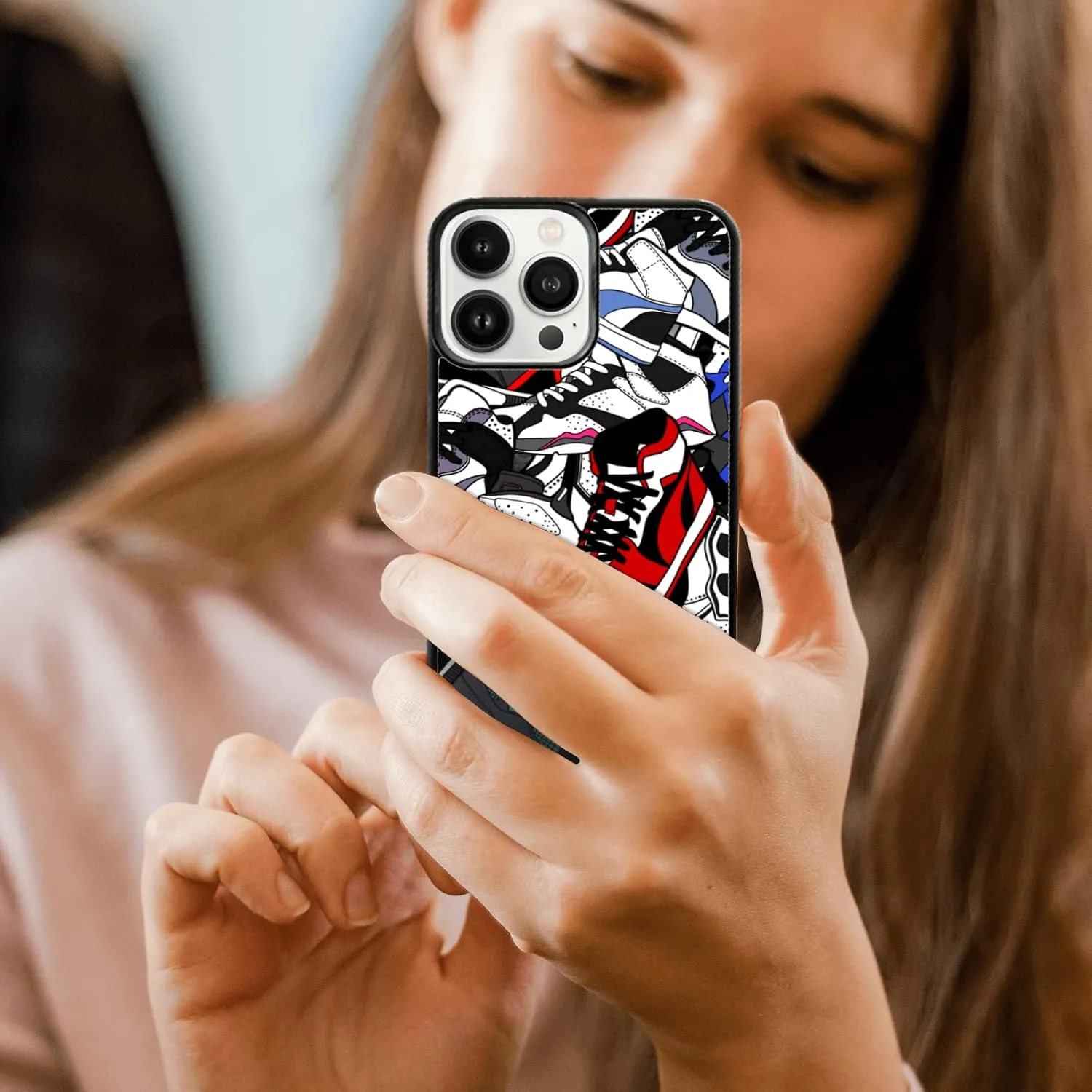 Cool Shoe Phone Case for iPhone 14 Pro Max Case for Teen Boys Men Kids Boys - 6.7 Inch