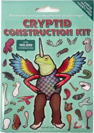 Cryptid Construction Kit - Funny Fridge Magnet Creature Creation Kit by Dissent Pins