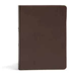 CSB She Reads Truth Bible, Brown Genuine Leather, Black Letter, Full-Color Design, Wide Margins, Notetaking Space, Devotionals, Reading Plans, Two ... Sewn Binding, Easy-to-Read Bible Serif Type Leather Bound – April 15, 2017