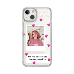 Custom Aesthetic Polaroid Clear Case