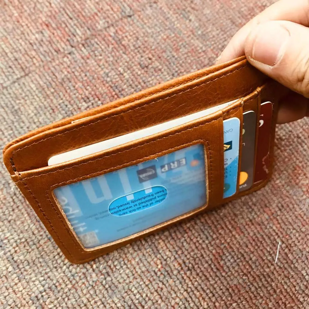Custom Genuine Leather Card holder 13