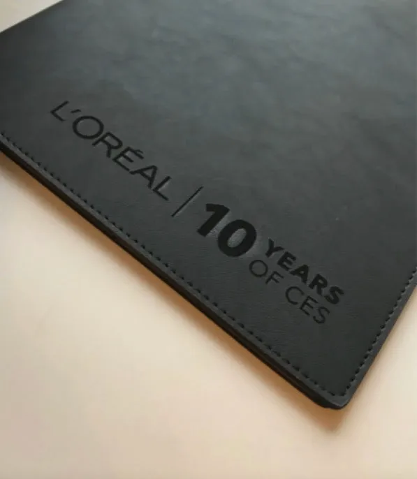Custom Leather Clipboard Portfolio, Magnetic Clipboard, Legal Paper/ A4 File Folder, Business Notepad Folio Letter Size, Office Gift