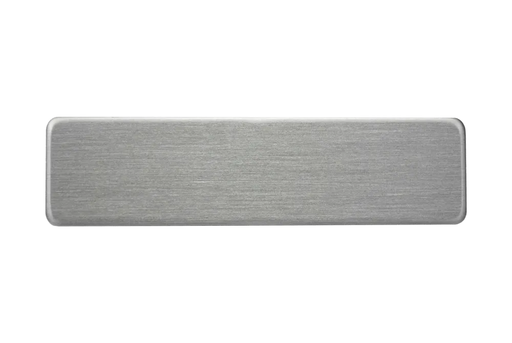 Custom metal name tag, magnetic