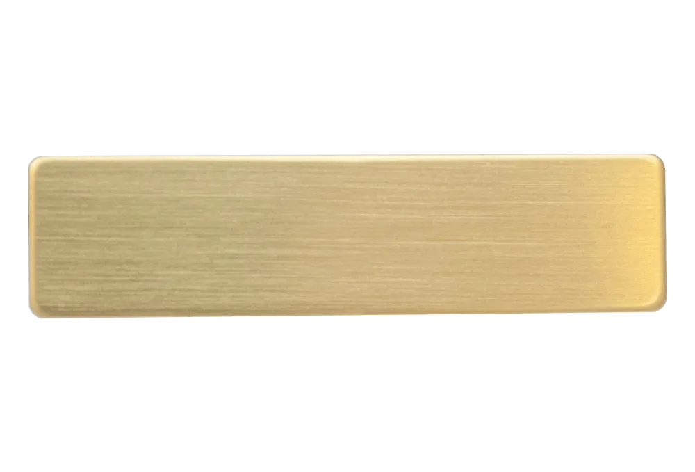 Custom metal name tag, magnetic