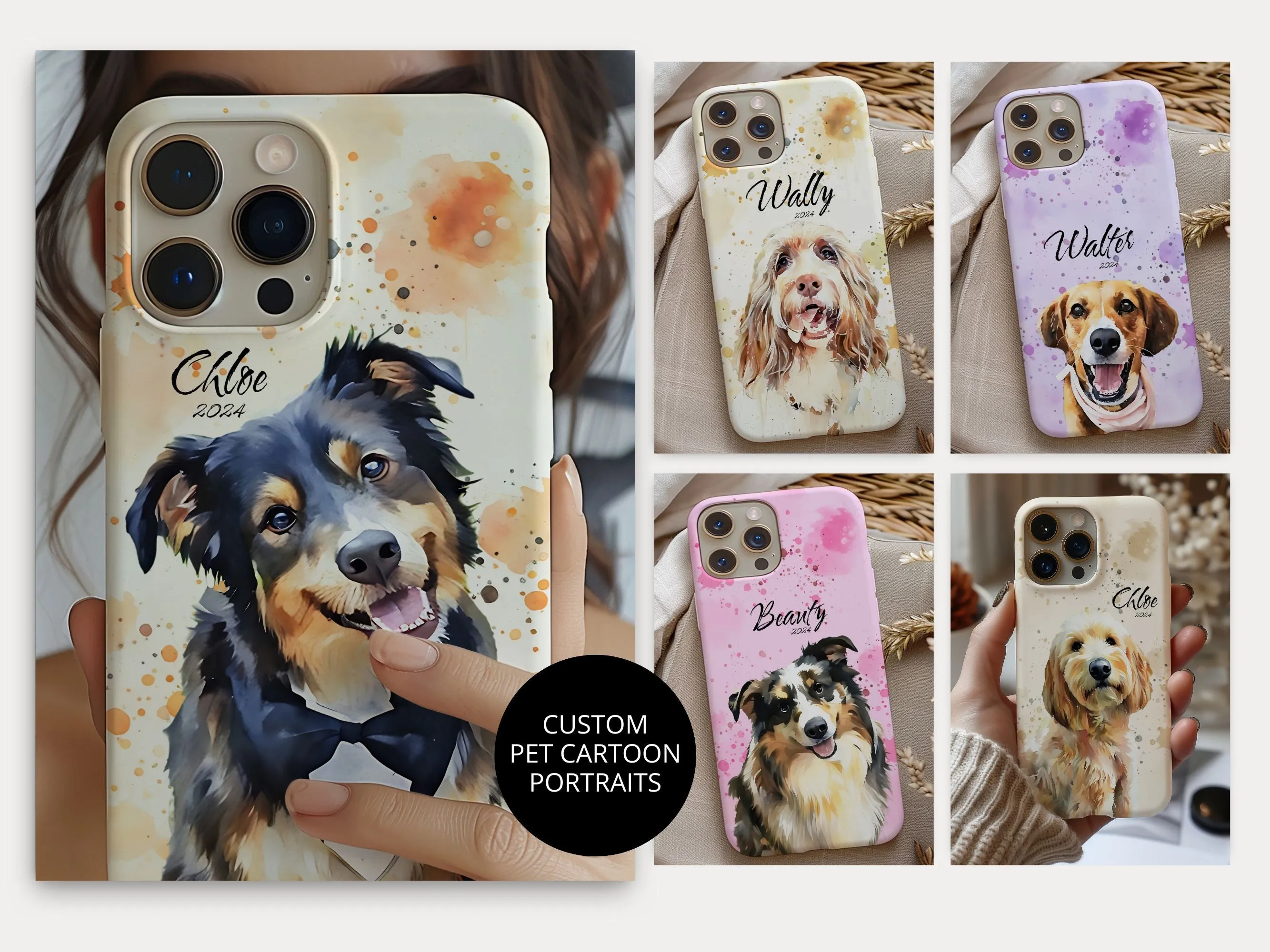 Custom Pet Phone Case - Dual Tough Cases