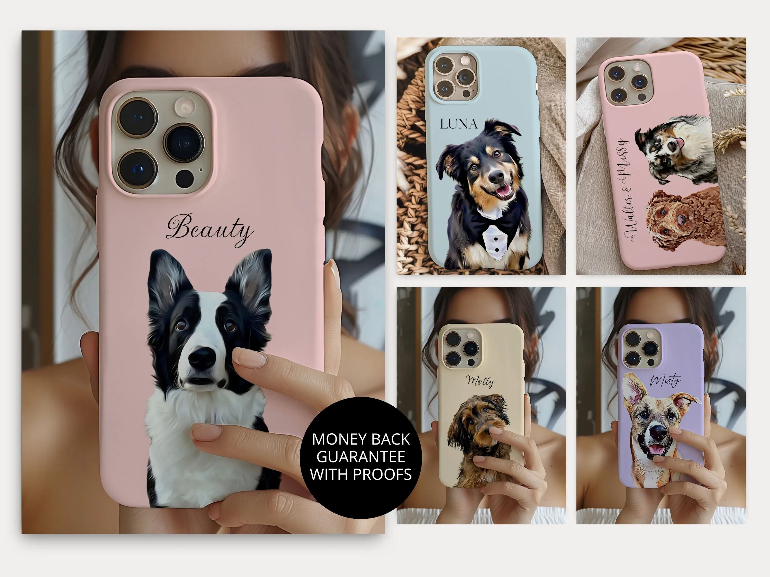 Custom Pet Phone Case - Dual Tough Cases