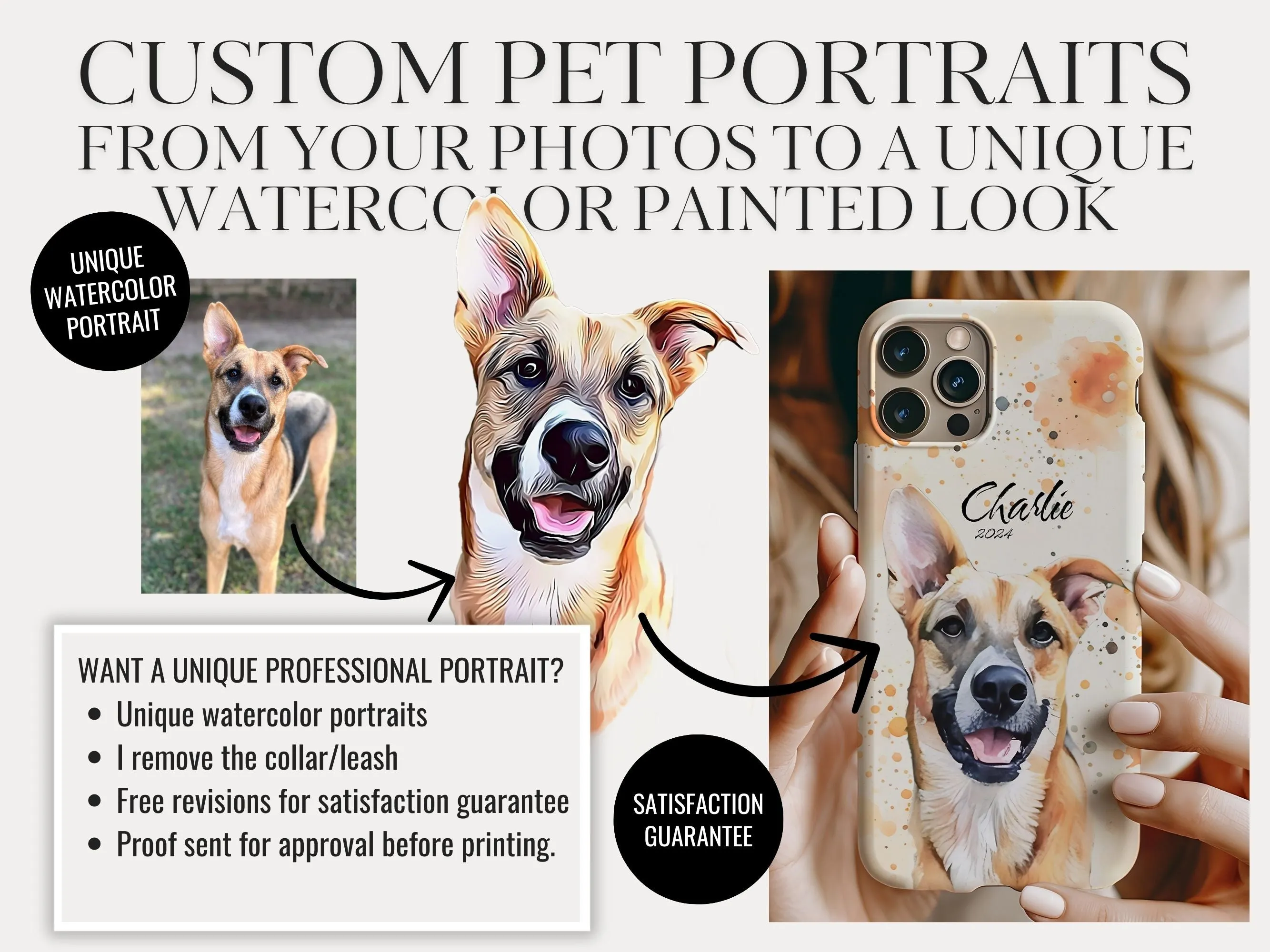 Custom Pet Phone Case - Dual Tough Cases