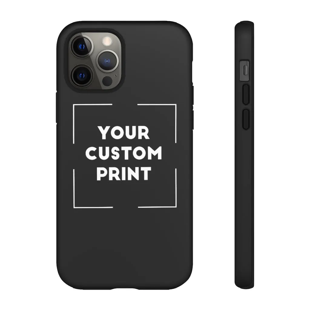 Custom Print | iPhone Cases - Black