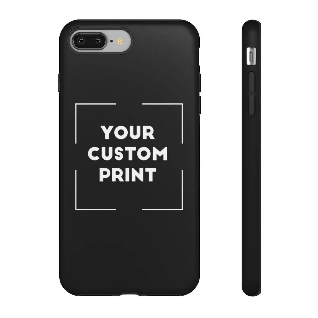 Custom Print | iPhone Cases - Black