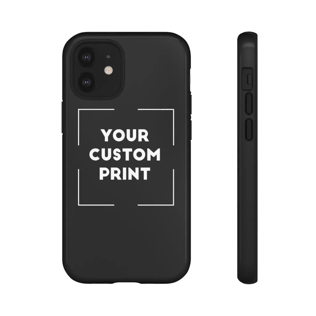 Custom Print | iPhone Cases - Black