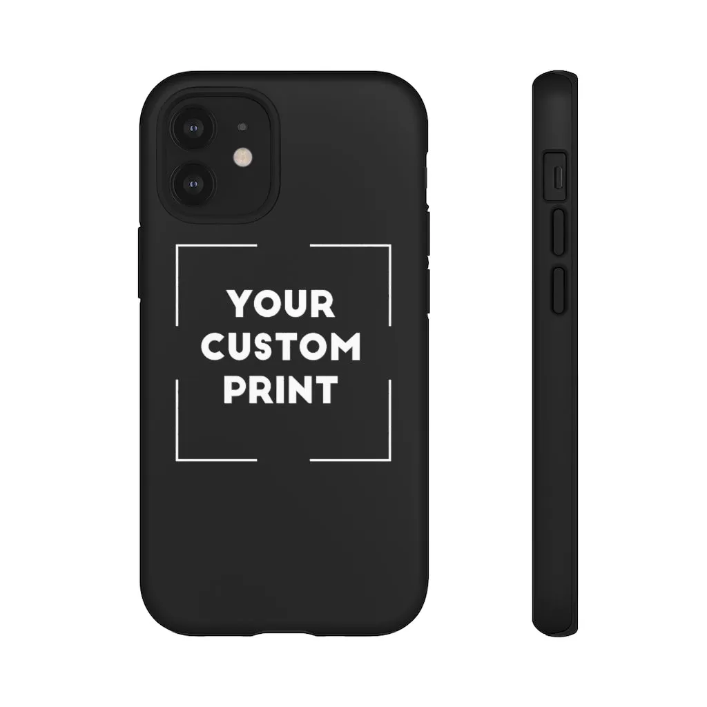 Custom Print | iPhone Cases - Black