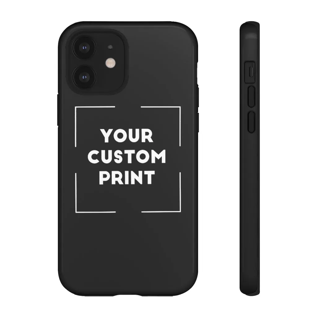 Custom Print | iPhone Cases - Black