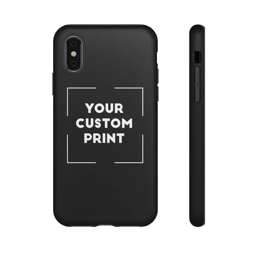 Custom Print | iPhone Cases - Black