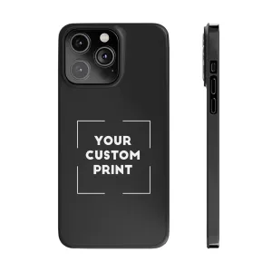 Custom Print | iPhone Cases - Black
