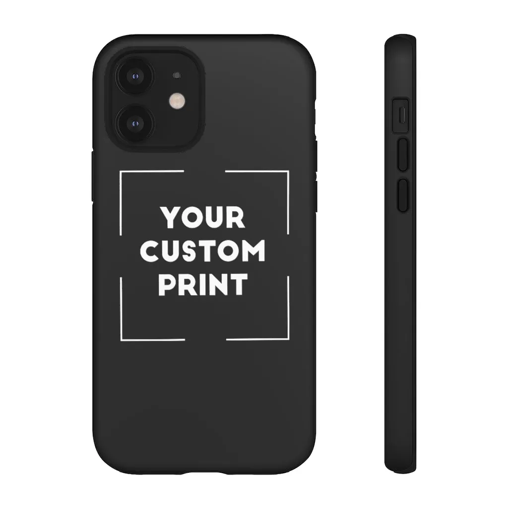 Custom Print | iPhone Cases - Black