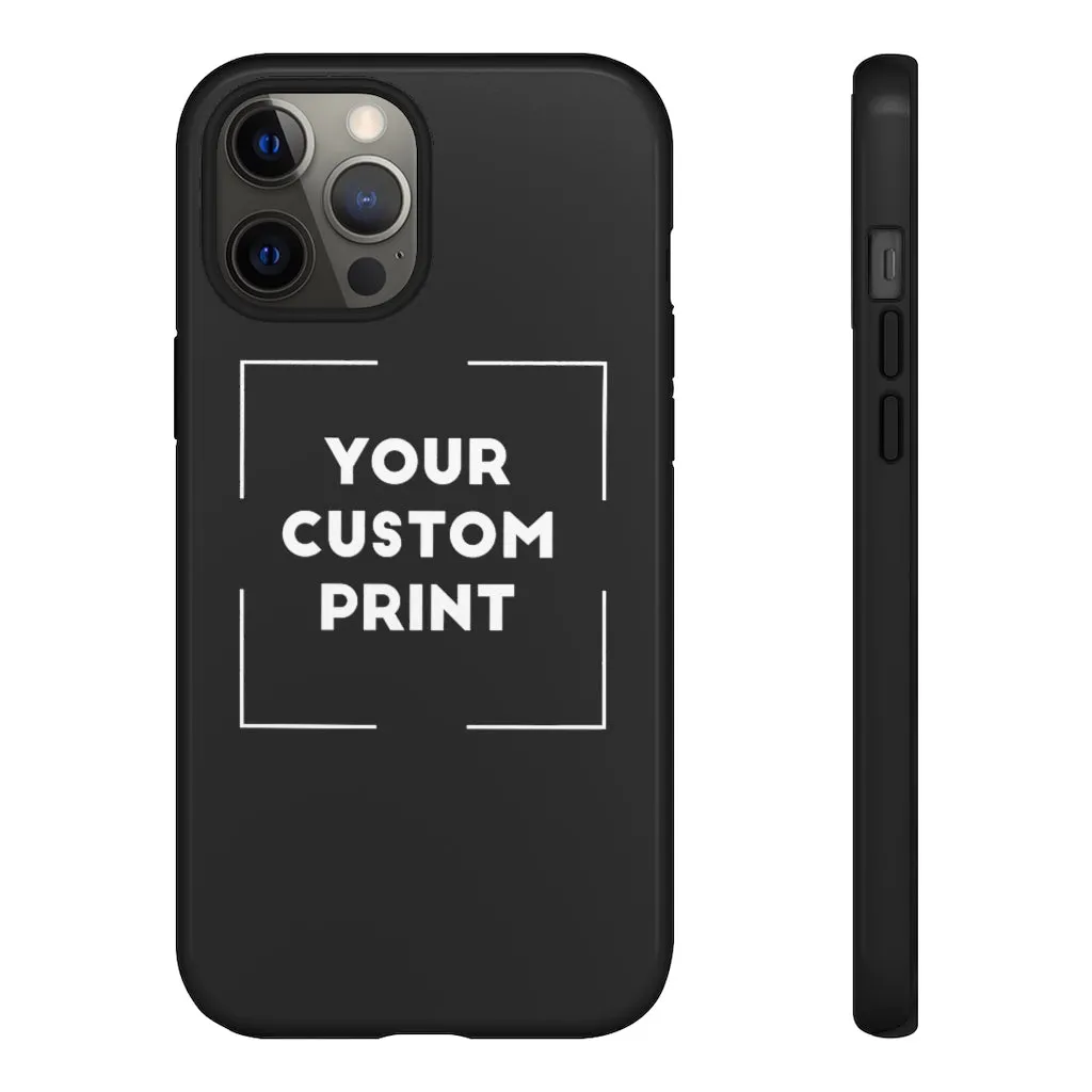 Custom Print | iPhone Cases - Black