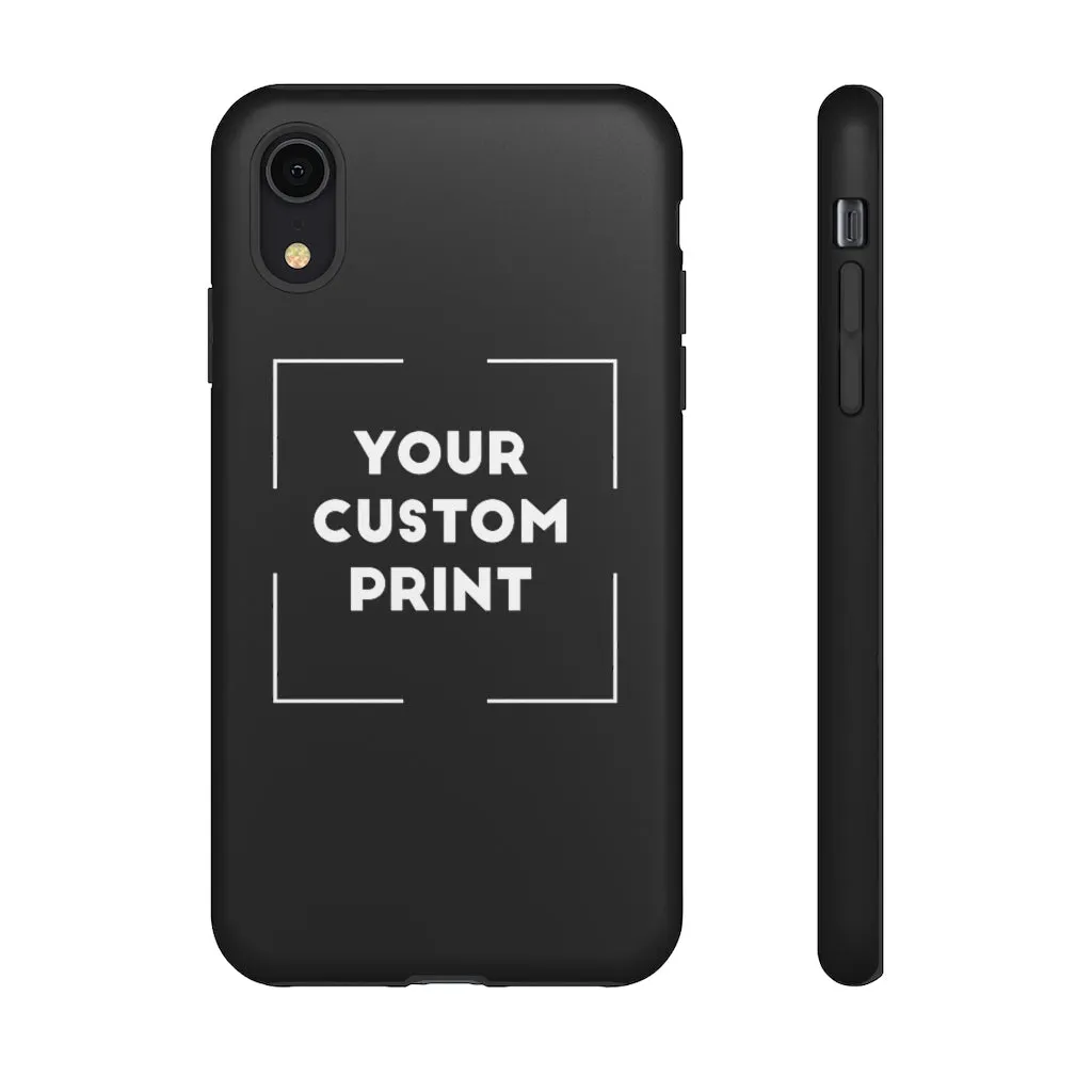 Custom Print | iPhone Cases - Black